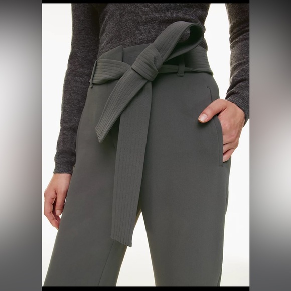 Aritzia Wilfred Tie-Front Pant - Picture 3 of 8